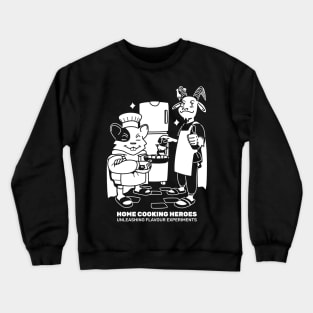 Home Cooking Heroes Unleashing Flavour Experiments Crewneck Sweatshirt